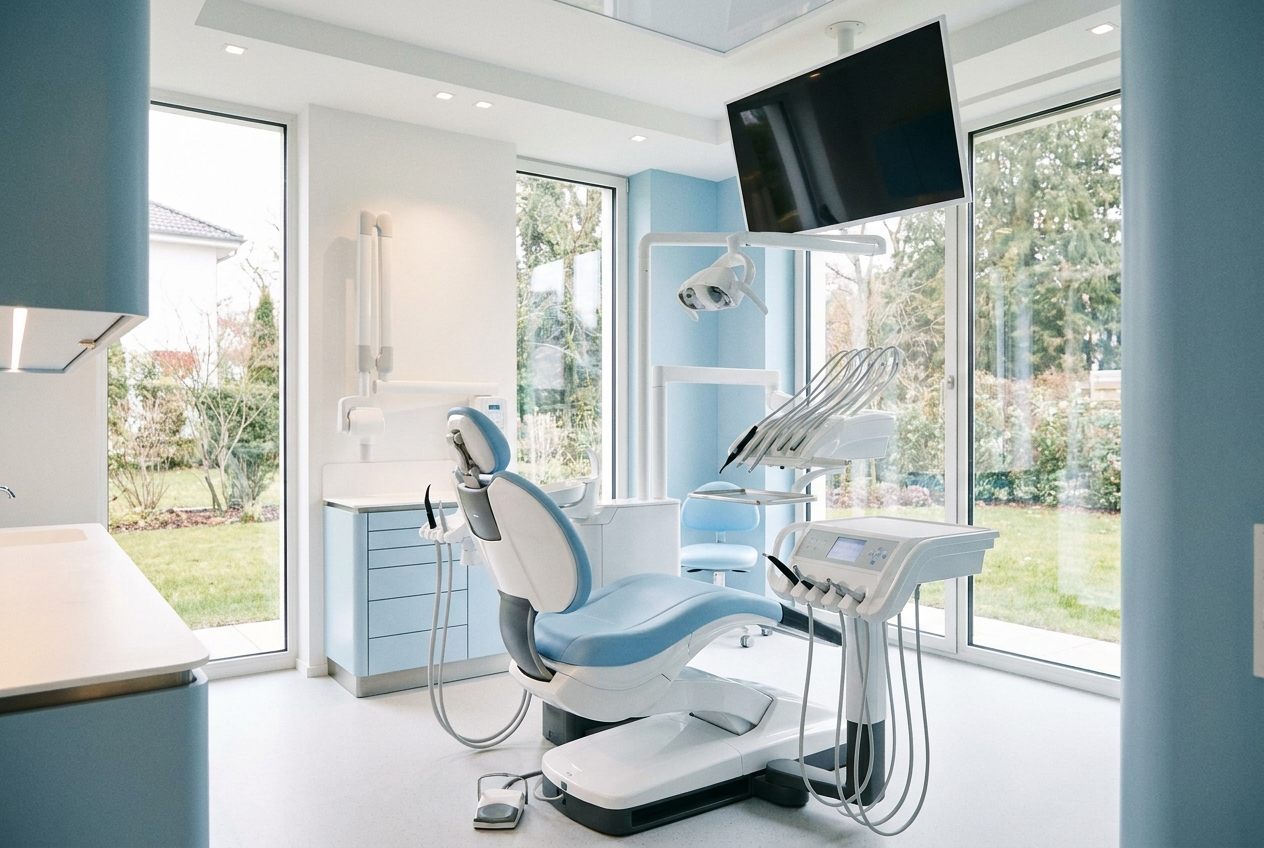 Modern dental treatment room in the UAE